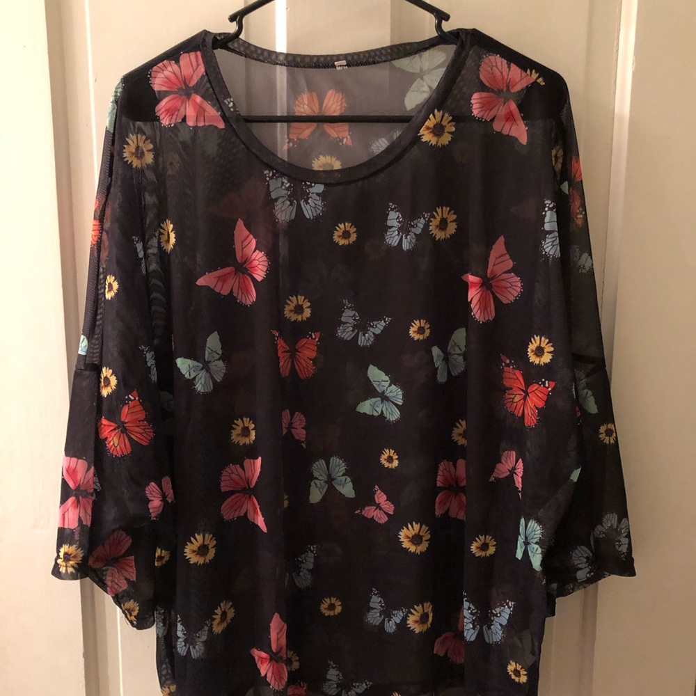 Mesh Butterfly tshirt